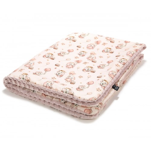 LA MILLOU κουβέρτα (M) Rossie 10302526 ροζ 100x80cm